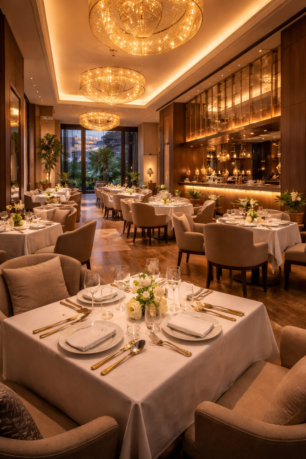 Restaurant hotel di BSD dengan konsep elegan